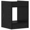 vidaXL Növényállvány Fekete Tölgy 30 x 30 x 40 cm Szerelt Fa