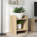 vidaXL Növényállvány 2 pcs Sonoma tölgy 30 x 30 x 40 cm Mérnöki fa