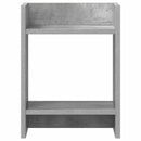 vidaXL Növényállvány polcokkal Beton Szürke 30 x 30 x 40 cm Mérnöki fa