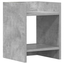 vidaXL Növényállvány 2 pcs Beton Szürke 30 x 30 x 40 cm Mérnöki fa