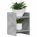 vidaXL Növényállvány 2 pcs Beton Szürke 30 x 30 x 40 cm Mérnöki fa