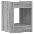 vidaXL Növényállvány 2 pcs Szürke Sonoma 30 x 30 x 40 cm Mérnöki fa