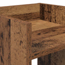 vidaXL Növényállvány Antik Fa 30 x 30 x 40 cm Szerelt Fa