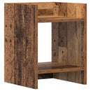 vidaXL Növényállvány Antik Fa 30 x 30 x 40 cm Szerelt Fa
