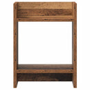 vidaXL Növényállvány Antik Fa 30 x 30 x 40 cm Szerelt Fa