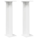 vidaXL Növényállvány 2 pcs Fehér 25 x 25,5 x 100,5 cm Mérnöki fa