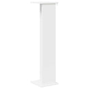 vidaXL Növényállvány 2 pcs Fehér 25 x 25,5 x 100,5 cm Mérnöki fa