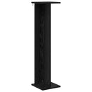 vidaXL Növényállvány Fekete Tölgy 25 x 25,5 x 100,5 cm Szerelt Fa
