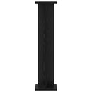 vidaXL Növényállvány Fekete Tölgy 25 x 25,5 x 100,5 cm Szerelt Fa