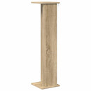 vidaXL Növényállvány Sonoma tölgy 25 x 25,5 x 100,5 cm Mérnöki fa