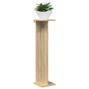 vidaXL Növényállvány Sonoma tölgy 25 x 25,5 x 100,5 cm Mérnöki fa