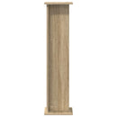 vidaXL Növényállvány 2 pcs Sonoma tölgy 25 x 25,5 x 100,5 cm