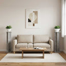 vidaXL Növényállvány 2 db Betonszürke 25 x 25,5 x 100,5 cm Szerelt Fa