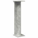 vidaXL Növényállvány 2 db Betonszürke 25 x 25,5 x 100,5 cm Szerelt Fa