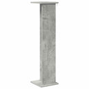 vidaXL Növényállvány 2 db Betonszürke 25 x 25,5 x 100,5 cm Szerelt Fa