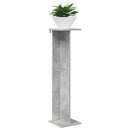 vidaXL Növényállvány 2 db Betonszürke 25 x 25,5 x 100,5 cm Szerelt Fa