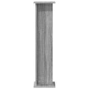 vidaXL Növényállvány 2 pcs Szürke Sonoma 25 x 25,5 x 100,5 cm