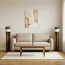 vidaXL Növényállvány 2 pcs Öreg fa 25 x 25,5 x 100,5 cm Mérnöki fa