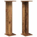 vidaXL Növényállvány 2 db Antik Fa 25 x 25,5 x 100,5 cm Szerelt Fa