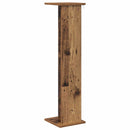 vidaXL Növényállvány 2 db Antik Fa 25 x 25,5 x 100,5 cm Szerelt Fa