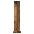 vidaXL Növényállvány 2 db Antik Fa 25 x 25,5 x 100,5 cm Szerelt Fa