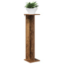 vidaXL Növényállvány 2 db Antik Fa 25 x 25,5 x 100,5 cm Szerelt Fa