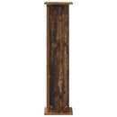 vidaXL Növényállvány 2 db Antik Fa 25 x 25,5 x 100,5 cm Szerelt Fa