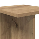vidaXL Növényállvány 2 pcs Kézműves Tölgy 25 x 25,5 x 100,5 cm