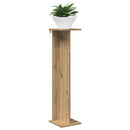 vidaXL Növényállvány 2 pcs Kézműves Tölgy 25 x 25,5 x 100,5 cm
