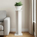 vidaXL Növényállvány Fehér 25 x 25,5 x 80,5 cm Szerelt Fa
