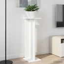 vidaXL Növényállvány 2 db Fehér 25 x 25,5 x 80,5 cm Szerelt Fa