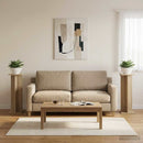 vidaXL Növényállvány 2 pcs Sonoma tölgy 25 x 25,5 x 80,5 cm Mérnöki fa