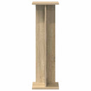 vidaXL Növényállvány 2 pcs Sonoma tölgy 25 x 25,5 x 80,5 cm Mérnöki fa