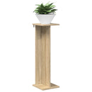vidaXL Növényállvány 2 pcs Sonoma tölgy 25 x 25,5 x 80,5 cm Mérnöki fa
