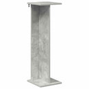 vidaXL Növényállvány Betonszürke 25 x 25,5 x 80,5 cm Szerelt Fa