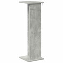 vidaXL Növényállvány Betonszürke 25 x 25,5 x 80,5 cm Szerelt Fa
