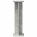 vidaXL Növényállvány Betonszürke 25 x 25,5 x 80,5 cm Szerelt Fa