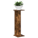 vidaXL Növényállvány Füstös Tölgy 25 x 25,5 x 80,5 cm Szerelt Fa