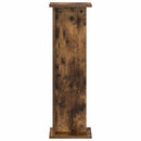 vidaXL Növényállvány 2 db Füstös Tölgy 25 x 25,5 x 80,5 cm Szerelt Fa