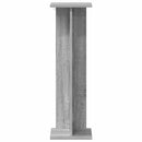 vidaXL Növényállvány 2 db Szürke Sonoma 25 x 25,5 x 80,5 cm Szerelt Fa