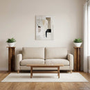 vidaXL Növényállvány 2 pcs Öreg fa 25 x 25,5 x 80,5 cm Mérnöki fa