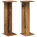 vidaXL Növényállvány 2 db Antik Fa 25 x 25,5 x 80,5 cm Szerelt Fa