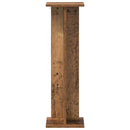 vidaXL Növényállvány 2 db Antik Fa 25 x 25,5 x 80,5 cm Szerelt Fa