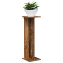 vidaXL Növényállvány 2 db Antik Fa 25 x 25,5 x 80,5 cm Szerelt Fa