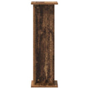 vidaXL Növényállvány 2 db Antik Fa 25 x 25,5 x 80,5 cm Szerelt Fa