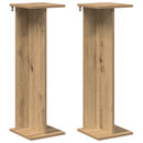 vidaXL Növényállvány 2 pcs Kézműves Tölgy 25 x 25,5 x 80,5 cm