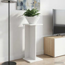vidaXL Növényállvány 2 pcs Fehér 25 x 25,5 x 60,5 cm Mérnöki fa