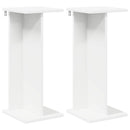 vidaXL Növényállvány 2 pcs Fehér 25 x 25,5 x 60,5 cm Mérnöki fa