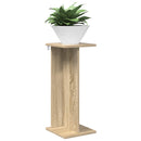 vidaXL Növényállvány Sonoma tölgy 25 x 25,5 x 60,5 cm Mérnöki fa