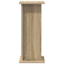 vidaXL Növényállvány 2 pcs Sonoma tölgy 25 x 25,5 x 60,5 cm Mérnöki fa